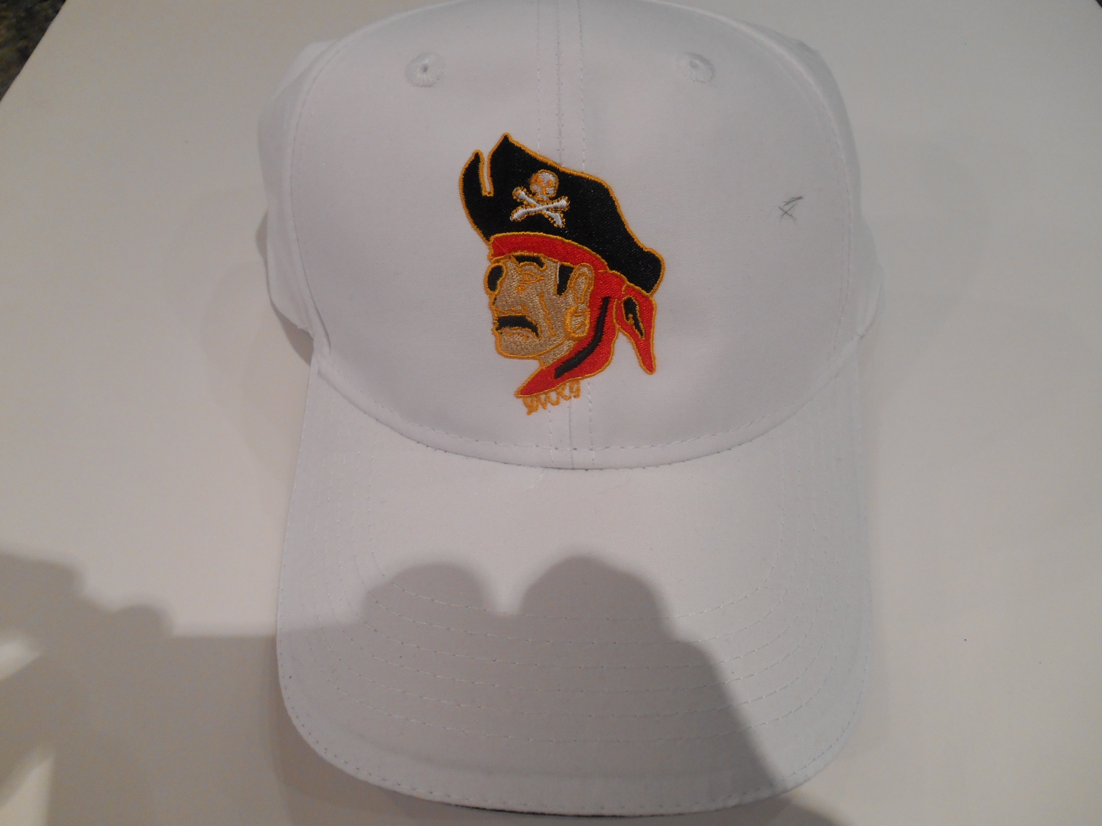 White Microfiber Hat W 2024 Design New Item Ye Mystic Krewe Of Gasparilla   6265 2 